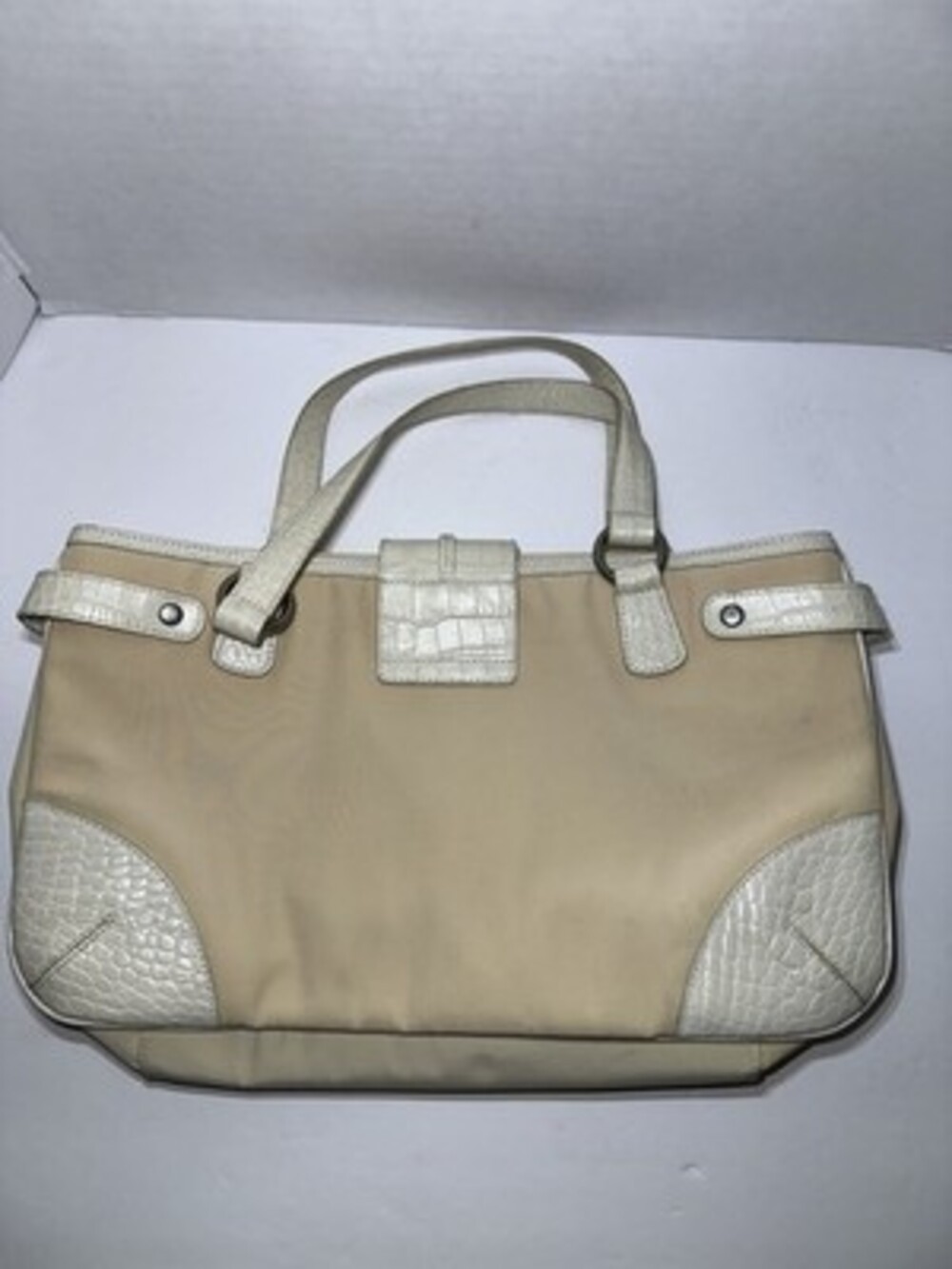 Ralph Lauren handbag Womens purse western style used cream color medium - Picture 5 of 15